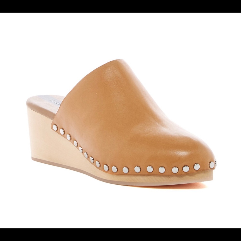 COPY - Matt Bernson Tan Studded Anja Clog